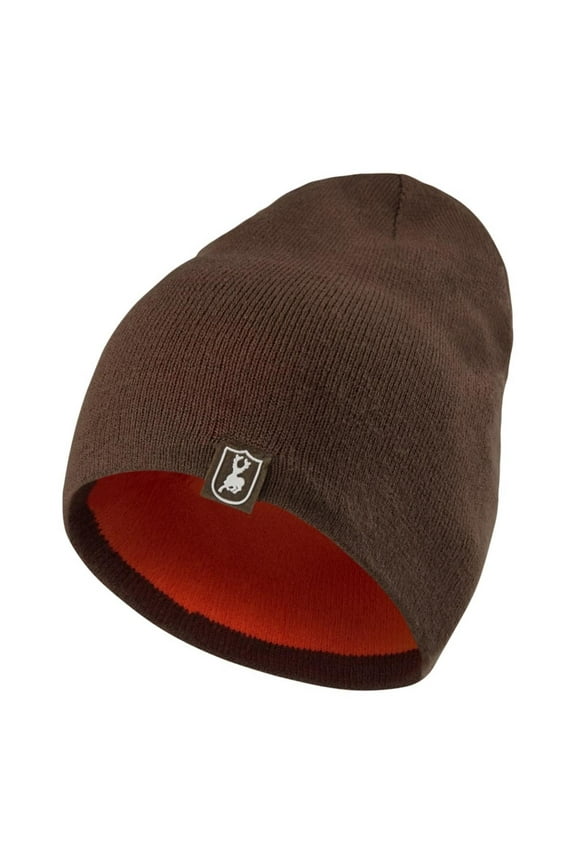 Cumberland Knitted Beanie Reversible OSFA Brown