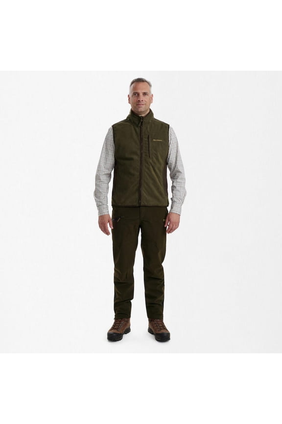 Gamekeeper Bonded Fleece Waistcoat Graphite Green XXX-Large Green