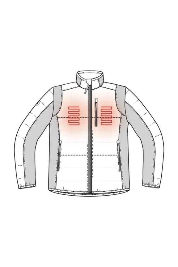 Heat Padded Jacket Dark Blue Medium Blue