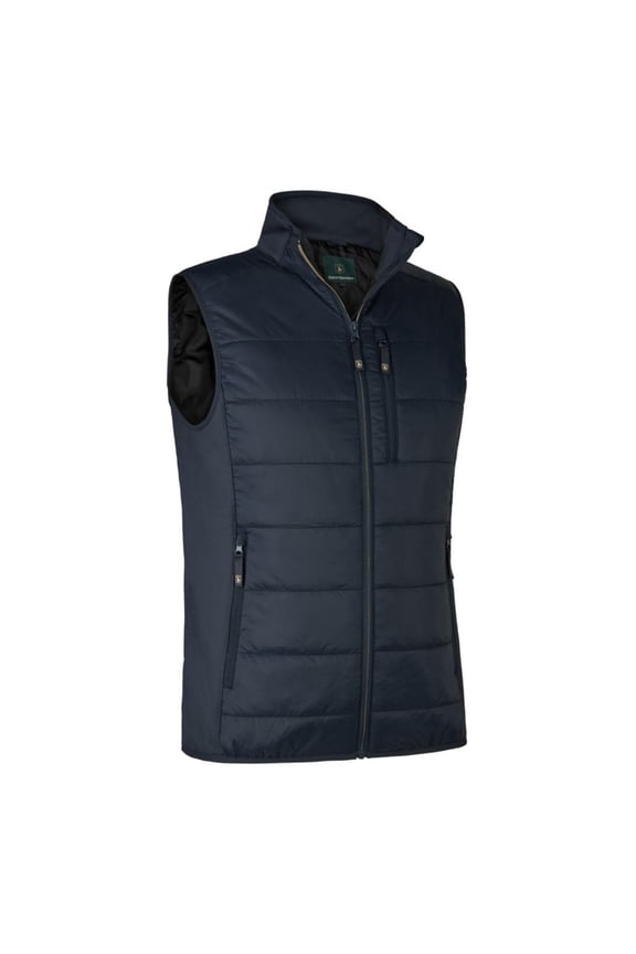 Heat Padded Waistcoat Dark Blue Medium Blue