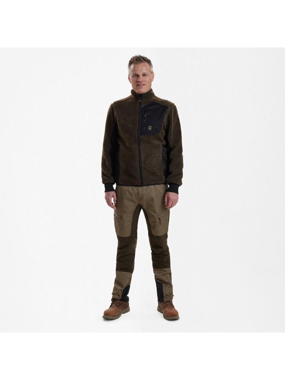 Rogaland Fiber Pile Jacket Chocolate Brown XXX-Large Brown