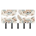 thumbnail image 1 of Deers with Flowers Mail Holder Organizer Wall Mount with Shelf Key Holder Key Rack with 5 Key Hooks for Wall Decorative, 1 of 6