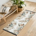 thumbnail image 1 of Deers with Flowers Runner Rug Machine Washable Area Rugs Carpet Non Slip Entryway Mat for Bedroom Entryway Front Door, 1 of 7