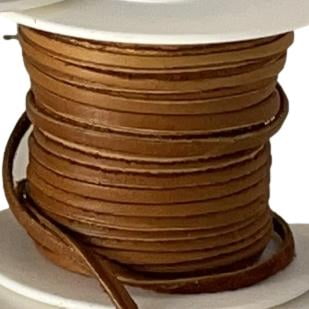 Deerskin Leather Lace Cord Spool 25 feet x 1/4"