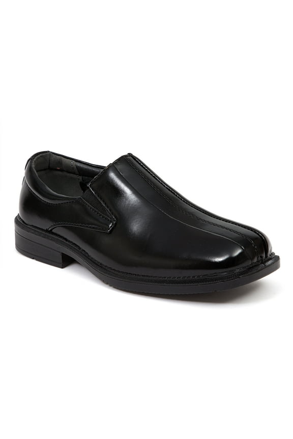 Deerstags Deer Stags Wings Youth Boys' (12-8) Dress Shoe Black