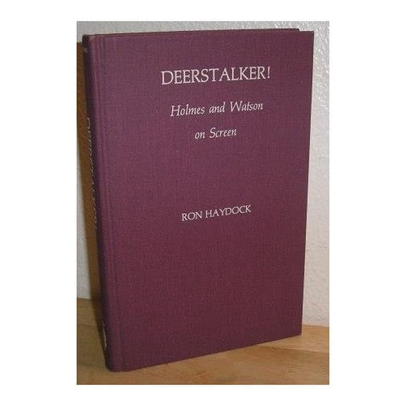 Pre-Owned Deerstalker: Holmes and Watson on Screen Hardcover