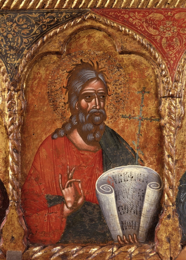 Deesis With Apostoles Canvas Art - (18 x 24)