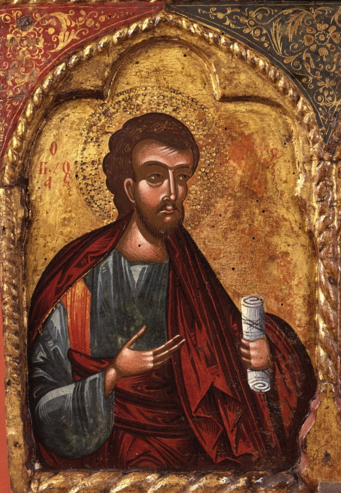 Deesis With Apostoles Canvas Art - (24 x 36)