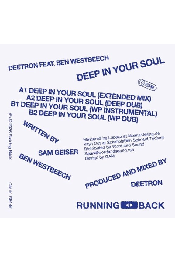 Deetron - Deep In Your Soul - Music & Performance - Vinyl