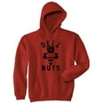 thumbnail image 1 of Deez Nuts Hoodie Funny Christmas Party Nutcracker Hilarious Offensive Xmas Joke, 1 of 5