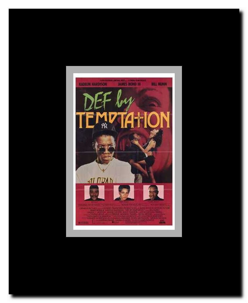 Def By Temptation Framed Movie Poster