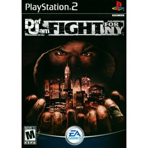 Restored Def Jam: Fight for NY Physical Fighting Video Game for PlayStation 2