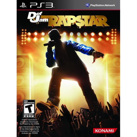 Pre-Owned Def Jam Rapstar (software), Konami, PlayStation 3, 083717201991