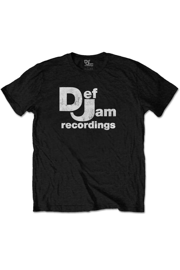 Def Jam Recordings Unisex T-Shirt Classic Logo (Small)