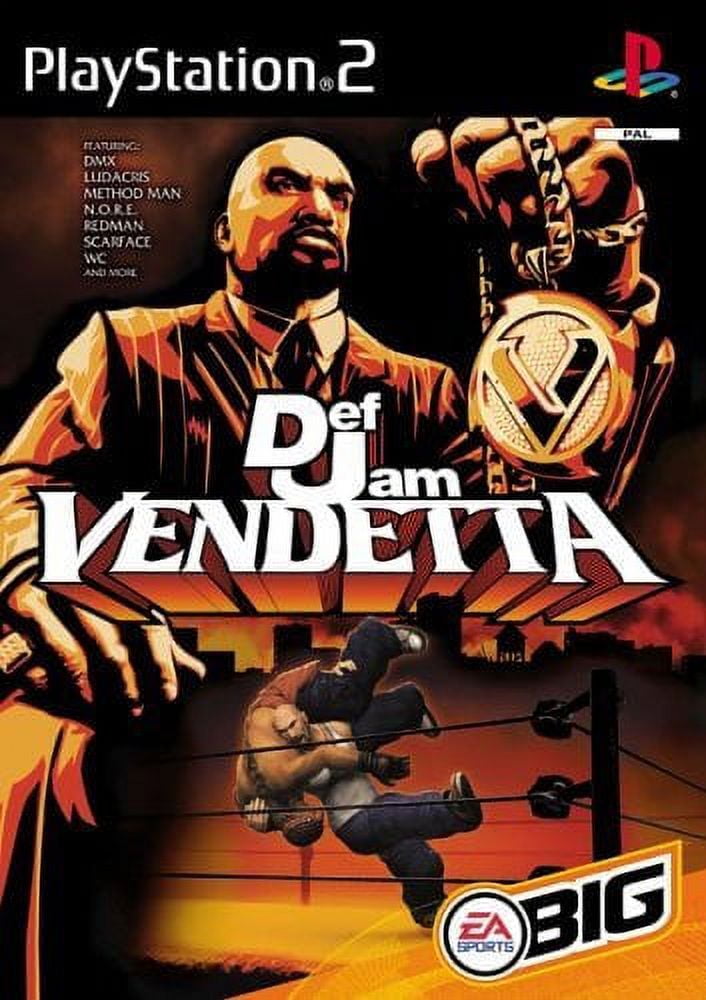 Def Jam Vendetta , Item original , Usado - Jogo para Playstation 2