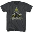 thumbnail image 1 of Def Leppard 1977 English Rock Band Performing Black Heather Adult T-Shirt Tee, 1 of 2