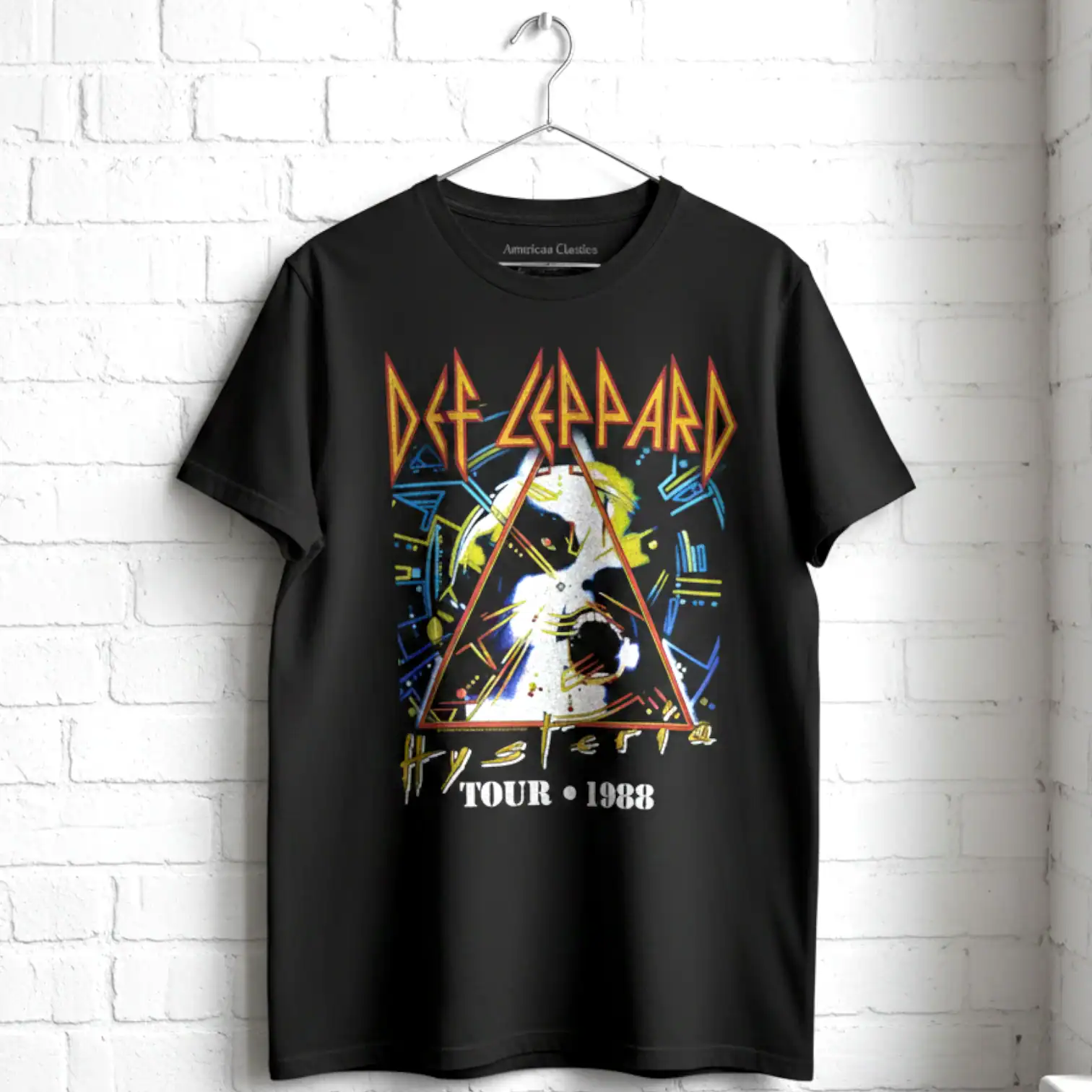 Def Leppard Hysteria Tour 88 Men's T Shirt () - Walmart.com