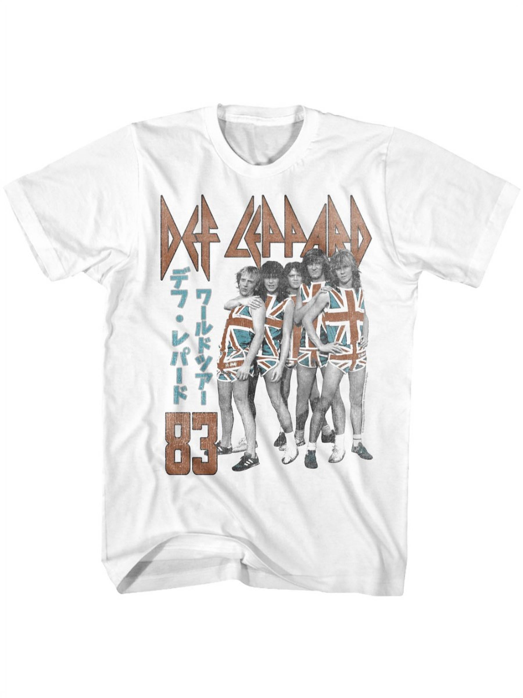 Def Leppard 80s Heavy Metal Band Rock T-Shirt - Official Licensed Classic Tee