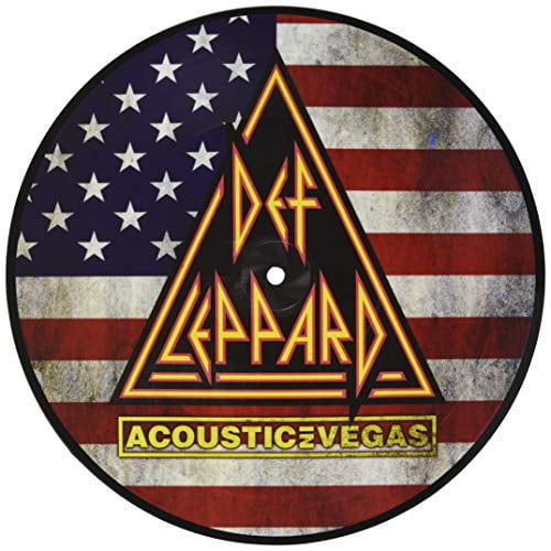 Def Leppard Acoustic In Vegas Limited Edition Picture Disc Vinyl LP Record