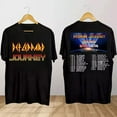 Def Leppard And Journey Summer Stadium Tour 2024 TShirt, Concert Music