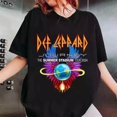 DefLeppard And Journey The Summer Stadium Tour 2024 Signature TShirt