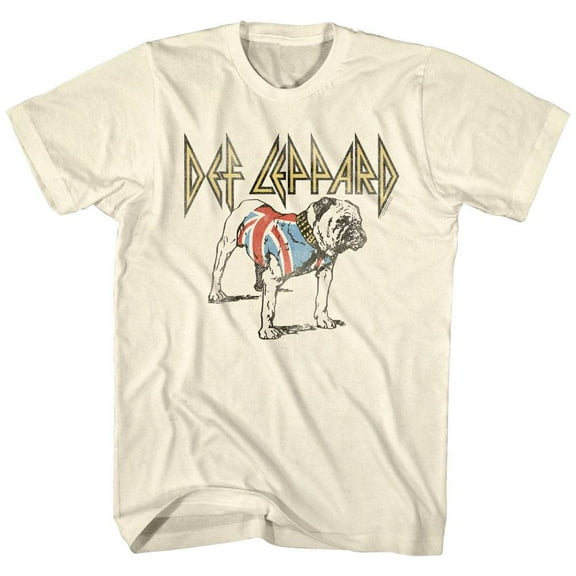 Def Leppard Bulldog Licensed Adult T Shirt
