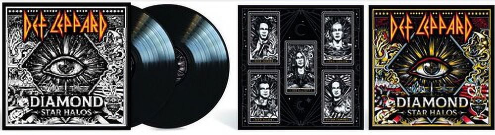 Open Box Def Leppard - Diamond Star Halos (Metallic Lithograph) - Music & Performance - Vinyl