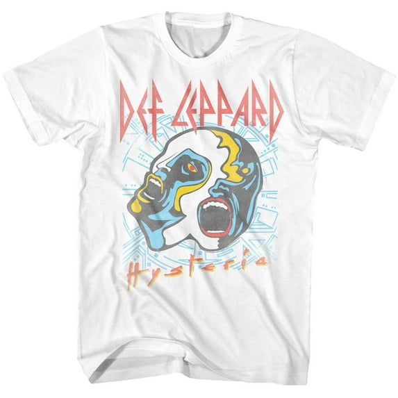 Def Leppard - Faces - Short Sleeve - Adult - T-Shirt