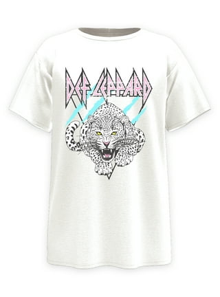Def Leppard グレー Tシャツ　Mサイズ Def Leppard】メンズ Def Leppard Union Jack Bulldog