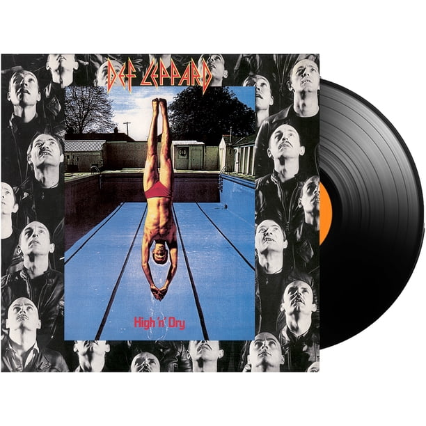 Mercury, Vinyl Record, Def Leppard High N Dry LP, Rock - Walmart.com