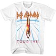 Def Leppard High n Dry Tour 1981 Men's Unisex Concert Tshirt