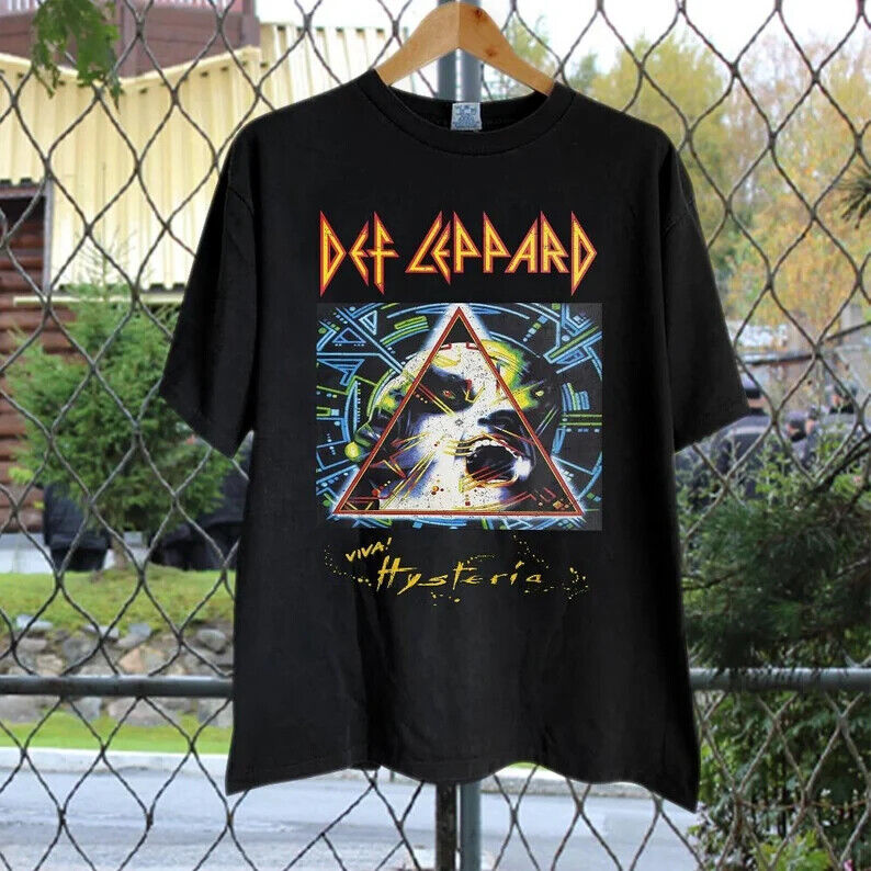 Def Leppard Hysteria Tour Rock Band TShirt