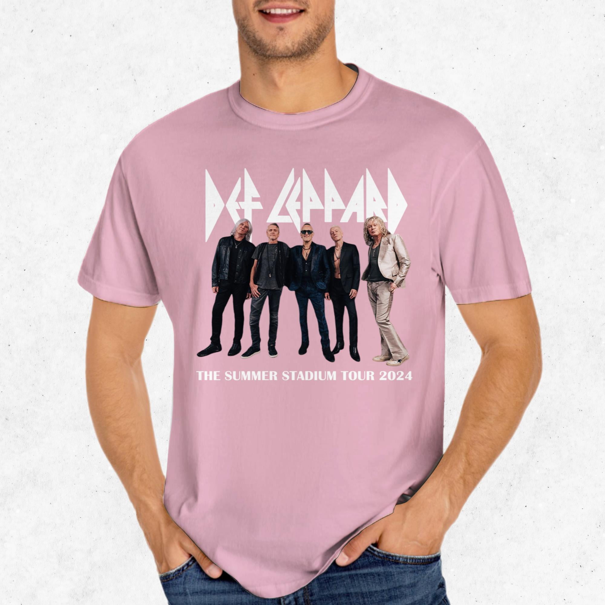 Def Leppard & Journey Summer Tour 2024 Tee Rock Legends Unisex All