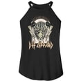 thumbnail image 1 of Def Leppard Lightning Bolts Let's Get Rocked Black Women's Sleeveless Rocker Tank Top, 1 of 2