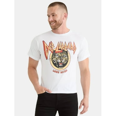 Def Leppard Men's and Big Men's Graphic Band Tee, Sizes S-3XL