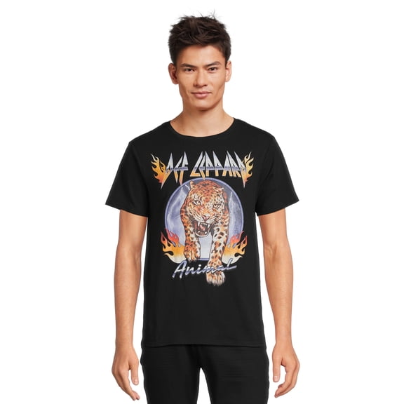 Def Leppard Men's & Big Men's Graphic Tee Shirt, Sizes S-3XL