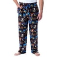 thumbnail image 1 of Def Leppard Men's Rock Band Album Covers Print Lounge Sleep Pajama Pants, 1 of 6