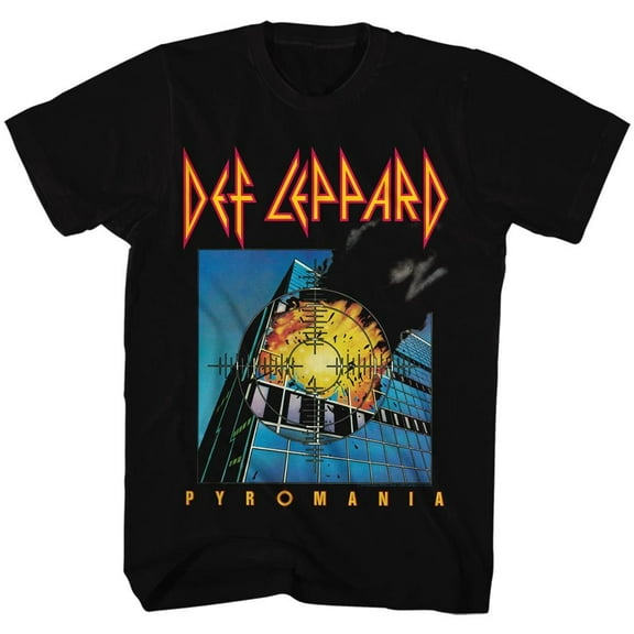 Def Leppard Music Pyromania Adult Short Sleeve T Shirt