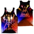 thumbnail image 1 of Def Leppard On Stage Allover Print Officially Licensed Sublimation Adult Tank Top, 1 of 2