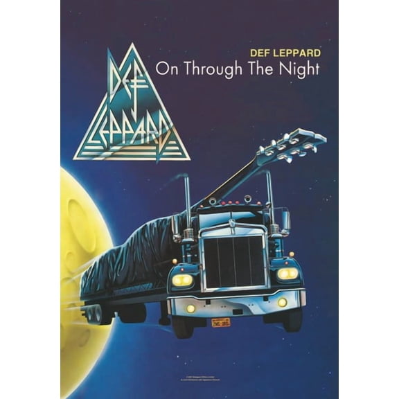 Def Leppard - On Through the Night Fabric Poster - 30" x 43"
