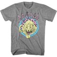 thumbnail image 1 of Def Leppard Pastel Leopard Men's T Shirt (GraphiteGrayHeather, Adult5XL), 1 of 1