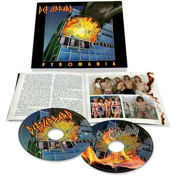 Def Leppard - Pyromania (40th Anniversary) [Deluxe 2 CD] - Music & Performance - CD