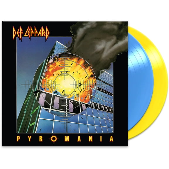 Def Leppard - Pyromania: 40th Anniversary - Limited Blue & Yellow Colored Vinyl - Music & Performance