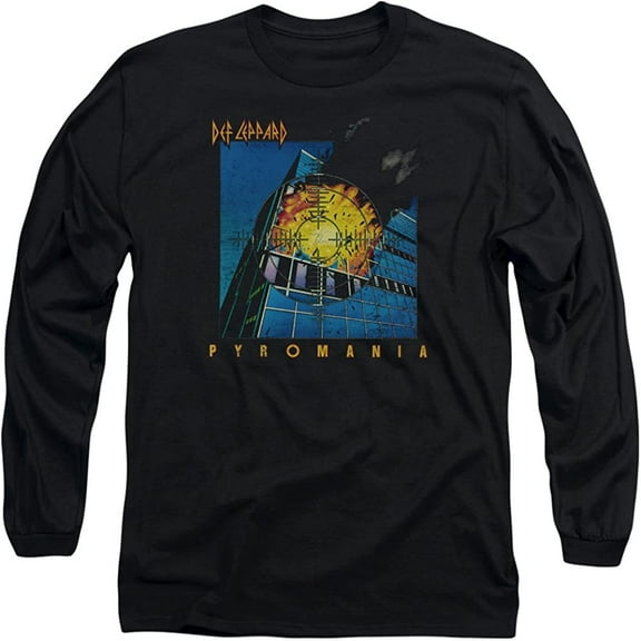 Def Leppard - Pyromania Mens Long Sleeve T Shirt