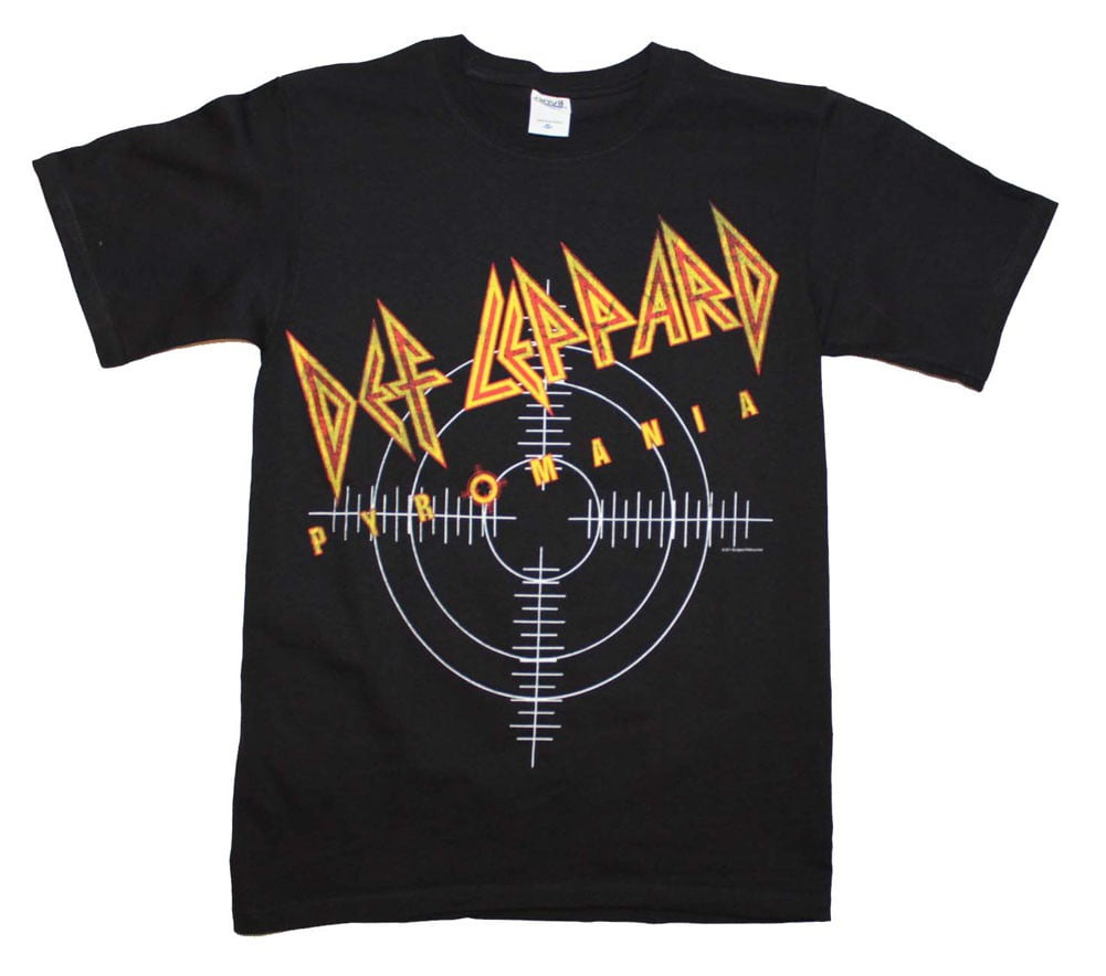 Def leppard pyromania t shirt cheap