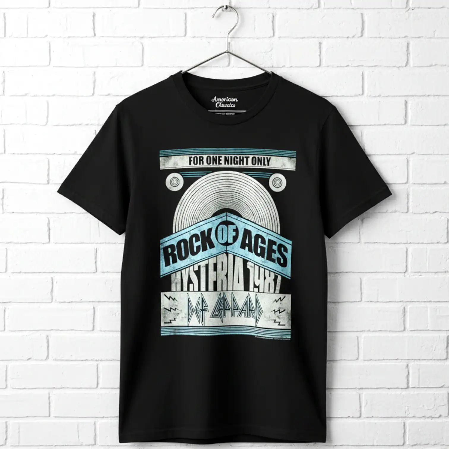 Def Leppard Rock of Ages Hysteria Men