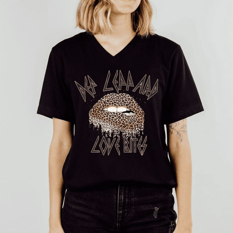 Love Leopard Lips Tee