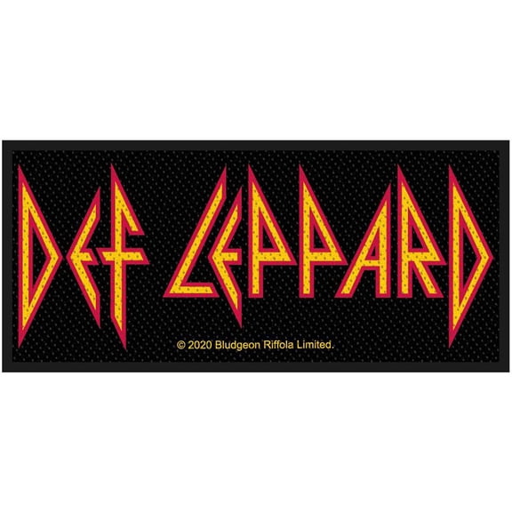 Men's Def Leppard Logo Woven Patch