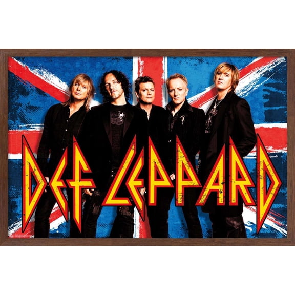 Def Leppard - Sugar Wall Poster, 22.375" x 34" Framed