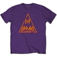 thumbnail image 1 of Def Leppard Unisex T-Shirt Classic Triangle Logo (Medium), 1 of 3